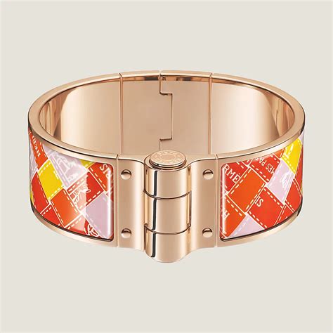 cassata tutti frutti hermes bolduc au carre hinged bracelet|Bolduc au Carre hinged bracelet .